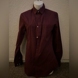 H&M dress shirt slim fit easy iron